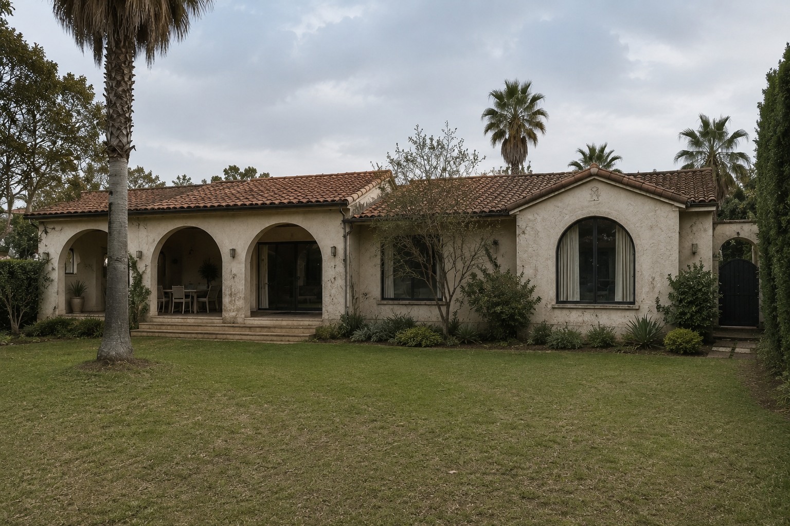 Mediterranean exterior existing